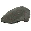 Barbour Men's Crieff Flat Cap - Olive/Red Overcheck Colour thumbnail