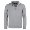 Barbour Men's Cotton Half Zip Jumper - Grey Colour thumbnail