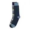 Barbour Men's Fairisle Socks 2 Pack - Midnight Oak Mix Colour thumbnail