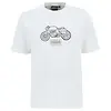 Barbour International Men's Morris Motorbike Graphic T-Shirt - Whisper White Colour thumbnail