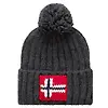 Napapijri Men's Semiury Bobble Beanie - Dark Grey Colour thumbnail