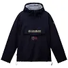 Napapijri Men's Rainforest Winter Anorak Jacket - Blue Marine Colour thumbnail
