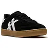 FitFlop Women's The Dash FF T-Toe Suede Trainers - Black / Urban White Colour thumbnail