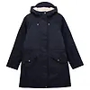 Joules Women's Portwell Cosy Fleece Lined Waterproof Raincoat with Hood - Navy Colour thumbnail