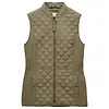 Joules Women's Minx Showerproof Diamond Quilted Gilet - Sage Green Colour thumbnail