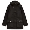 Joules Women's Portwell Waterproof Raincoat With Hood - Black Colour thumbnail