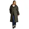 Joules Women's Coverall Oversized Fleece Lined Waterproof Coat - Green Colour thumbnail