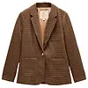 Joules Women's Albury Jersey Tweed Blazer - Check Colour thumbnail
