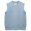 Joules Women's Holly Knitted Crew Neck Vest - Light Blue Colour thumbnail