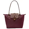 Joules Women's Edie Zip Top Shopper Bag - Port Red Colour thumbnail