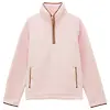 Joules Women's Heritage Quarter Zip Fleece - Light Pink Colour thumbnail