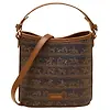 Joules Women's Bucket Bag - Navy & Brown Horse Print Colour thumbnail