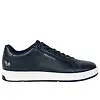 PS By Paul Smith Men's Leather 'Albany' 'Zebra' Trainers - Navy Colour thumbnail