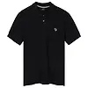 PS By Paul Smith Men's Cotton-Piqué Zebra Logo Polo Shirt - Black Colour thumbnail