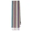 Paul Smith Men's Wool Multi Colour Stripe Scarf - Grey Colour thumbnail