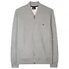 PS By Paul Smith Men's Zebra Logo Cotton Bomber Jacket - Grey Melange Colour thumbnail