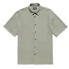 Oliver Sweeney Men's Somerton 100% Linen Short Sleeved Shirt - Sage Colour thumbnail