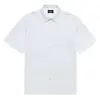 Oliver Sweeney Men's Somerton Short Sleeved Linen Shirt - White Colour thumbnail