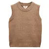 Joules Women's Holly Knitted Vest - Tan Brown Colour thumbnail