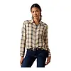 Ariat Women's Billie Jean Western Shirt - Horizon Plaid Colour thumbnail