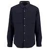 Barbour Men's Marlow Tailored Wool Blend Overshirt - Navy Marl Colour thumbnail