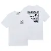 Barbour Men's Setter T-Shirt - White Colour thumbnail