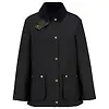 Barbour Women's Acorn Wax Jacket - Black/Classic Colour thumbnail