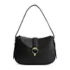 Barbour Women's Alder Leather Sling Bag - Black Colour thumbnail