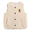 Barbour Women's Bowes Fleece Gilet - Ecru Colour thumbnail