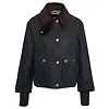 Barbour Women's Cropped Beadnell Wax Jacket - Sage/Ancient Colour thumbnail