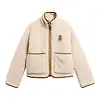 Barbour Women's Elenora Fleece Jacket - Ecru Colour thumbnail