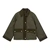 Barbour Women's Kilnwick Quilted Jacket - Olive / Shadow Classic Tartan Colour thumbnail