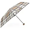 Barbour Women's Portree Umbrella - Hessian Navy Tartan Colour thumbnail