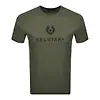 Belstaff Men's Cotton Jersey Signature T-Shirt - Surplus Green Colour thumbnail