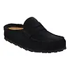 Birkenstock Naples Wrapped Suede Leather Regular Clogs - Black Colour thumbnail