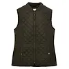 Joules Women's Minx Showerproof Diamond Quilted Gilet - Green Colour thumbnail