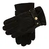Dents Men's Chester Three-Point Fleece-Lined Suede Gloves - Black Colour thumbnail