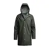 Stutterheim Stockholm Lightweight Raincoat - Green Colour thumbnail