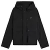 Fred Perry Men's Cropped Ripstop Parka - Black Colour thumbnail