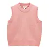 Joules Women's Holly Knitted Crew Neck Vest - Pale Pink Colour thumbnail