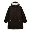 Joules Women's Portwell Cosy Fleece Lined Waterproof Raincoat with Hood - Black Colour thumbnail