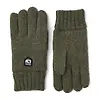 Hestra Basic Wool Knitted Gloves - Olive Colour thumbnail