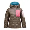 Peak Performance Women's Helium Utility Down Hooded Jacket - Terrain Tan/Mountain Blush Colour thumbnail