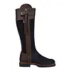 Penelope Chilvers Women's Inclement Long Tassel Boots Generous Fit - Navy/Dark Brown Colour thumbnail