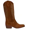 Penelope Chilvers Women's Goldie Embroidered Cowboy Boots - Peat Colour thumbnail