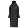 Didriksons Women's Stella Long Parka - Black Colour thumbnail