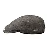 Stetson Belfast Driver Wool Herringbone Flat Cap - Anthra Melange Herringbone Colour thumbnail