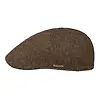 Stetson Men's Texas Wool Herringbone Cap - Brown-Melange Colour thumbnail