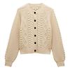 Joules Women's Rafferty Cable Knit Cardigan - Cream Colour thumbnail