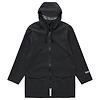 Stutterheim Stockholm Lightweight Patch Raincoat - Matte Black Colour thumbnail